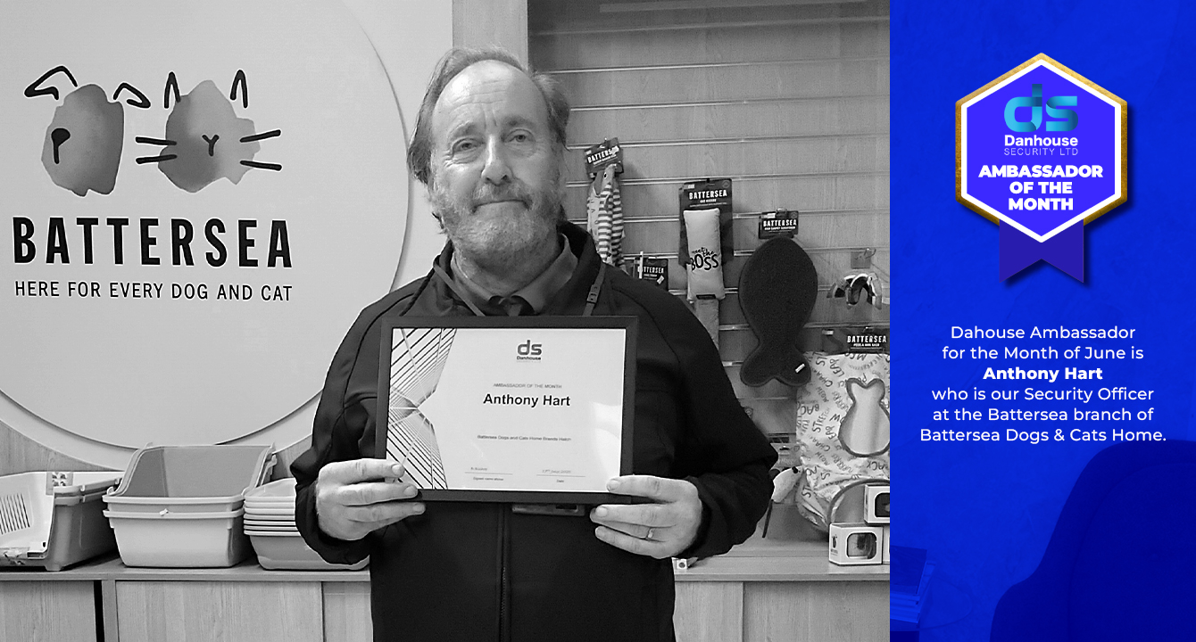 Ambassador of the Month June 2025 Anthony Hart - Battersea Dogs and Cats Home